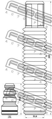 Dust Cover Kit, shock absorber HSHB-CLR-KIT - image 2