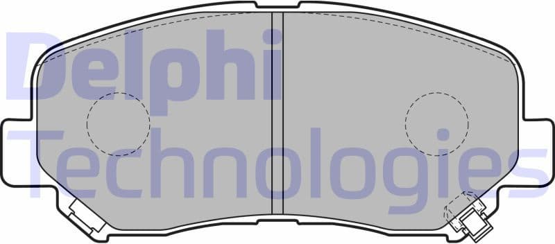Brake Pad Set, disc brake LP2481