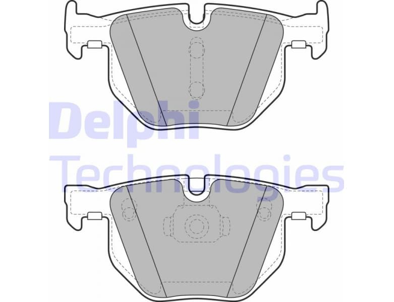 Brake Pad Set, disc brake LP2068