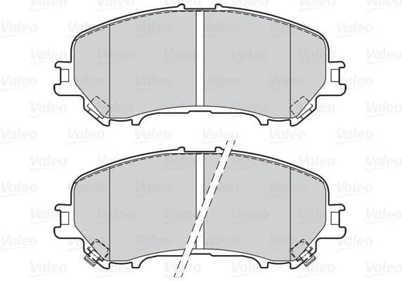 Brake Pad Set, disc brake ESSENTIAL 302164