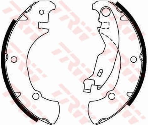 Brake Shoe Set GS8654 - image 2