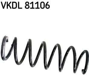 Suspension Spring VKDL81106 - image 2