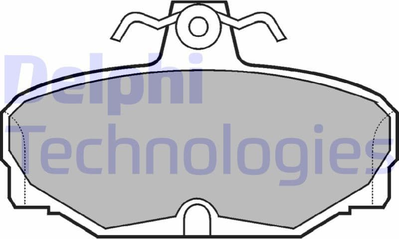 Brake Pad Set, disc brake LP507