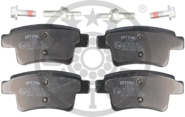 Brake Pad Set, disc brake BP-12343
