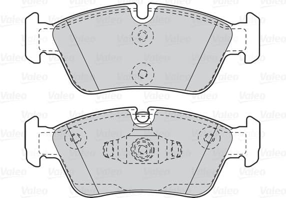 Brake Pad Set, disc brake ESSENTIAL 302050