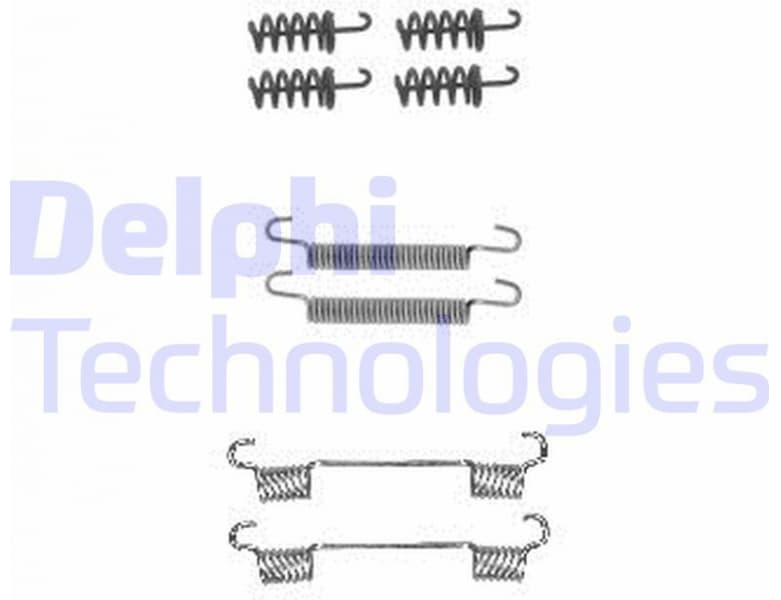 Accessory Kit, brake shoes LY1380