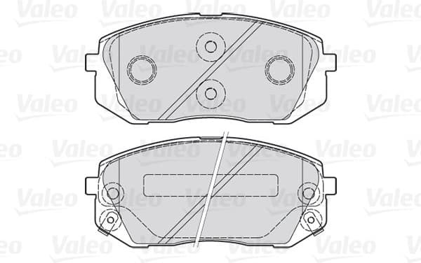 Brake Pad Set, disc brake ESSENTIAL 301934 - image 2