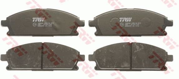 Brake pads front, Top Quality GDB3293 - image 4