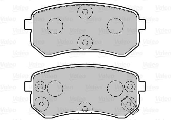 Brake Pad Set, disc brake ESSENTIAL 301706 - image 2