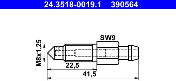 Breather Screw/Valve 24.3518-0019.1