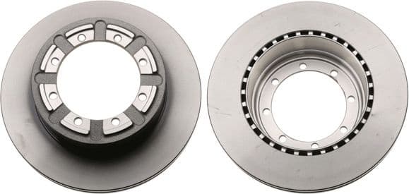 Brake Disc TRW SINGLE DF6335S - image 2