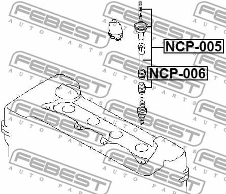 Plug, coil NCP-006 - image 2