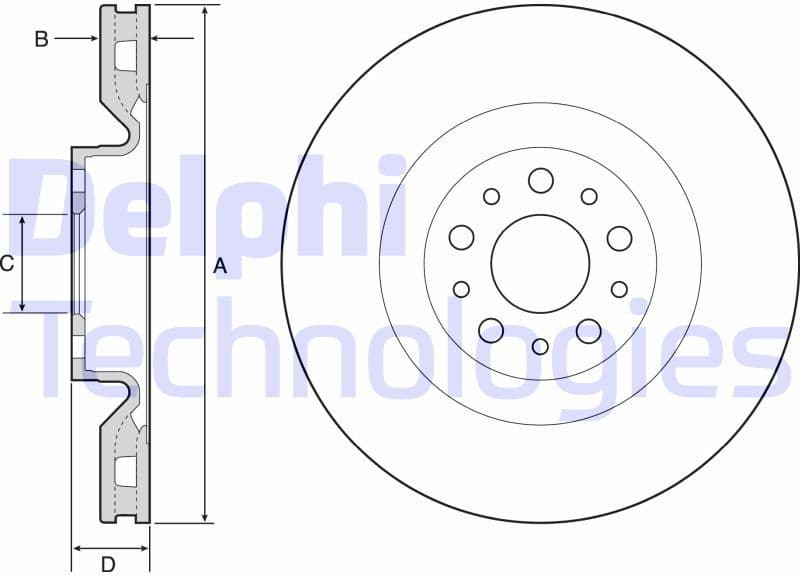 Brake Disc BG4556