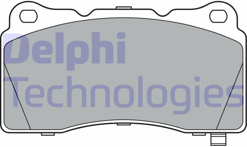 Brake Pad Set, disc brake LP3362