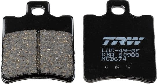 Brake Pad Set, disc brake Organic Allround MCB674 - image 2