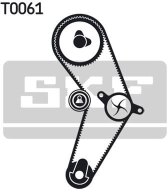 Water Pump & Timing Belt Kit VKMC 06000 - image 4