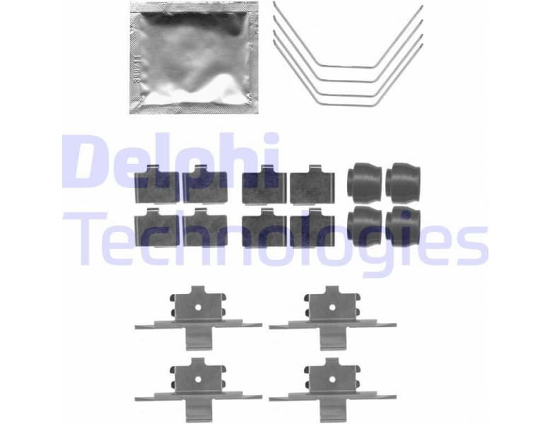 Accessory Kit, disc brake pad LX0521
