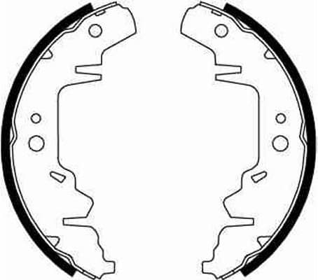 Brake Shoe Set GS8643 - image 3