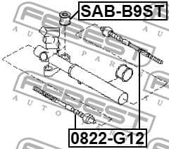 Inner Tie Rod 0822-G12 - image 2