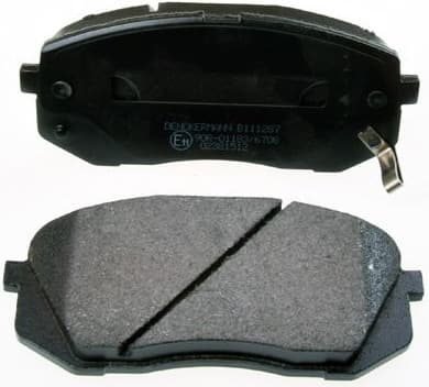 Brake Pad Set, disc brake B111287
