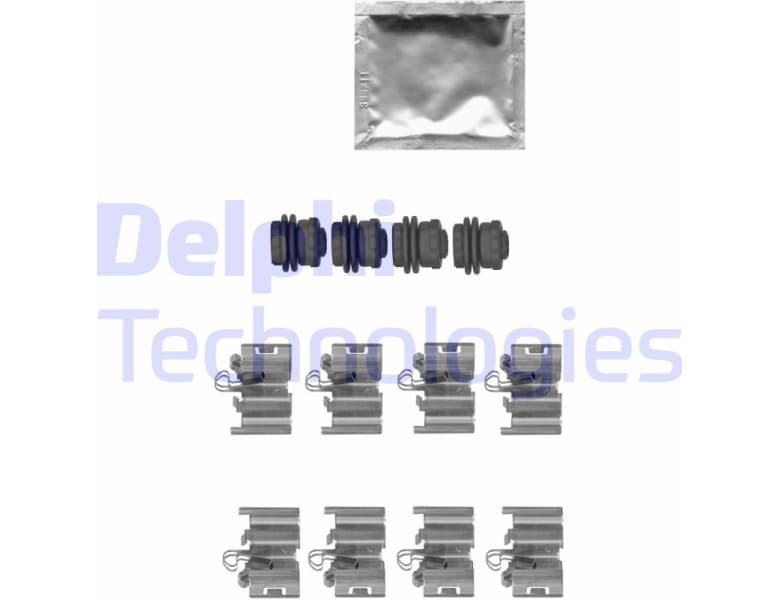 Accessory Kit, disc brake pad LX0668