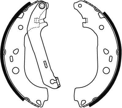 Brake Shoe Set GS8471 - image 3