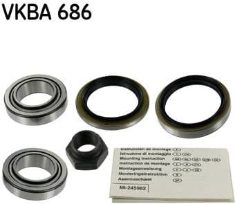 Wheel Bearing Kit VKBA 686 - image 2