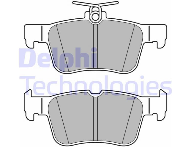 Brake Pad Set, disc brake LP3590