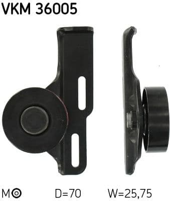 Belt Tensioner, V-ribbed belt VKM 36005