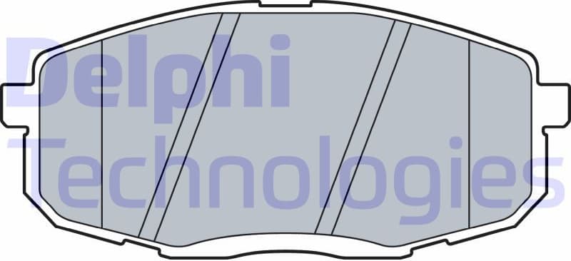 Brake Pad Set, disc brake LP3513