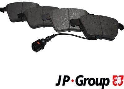 Brake Pad Set, disc brake JP 1163607810