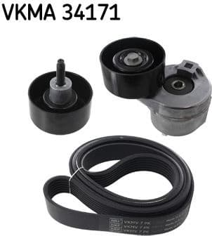 V-ribbed Belt Set VKMA 34171 - image 2