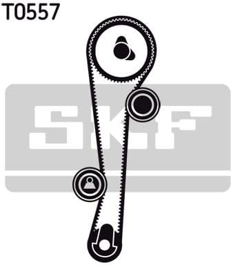 Water Pump & Timing Belt Kit VKMC 95632 - image 4