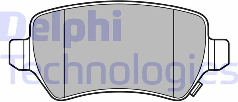 Brake Pad Set, disc brake LP3615