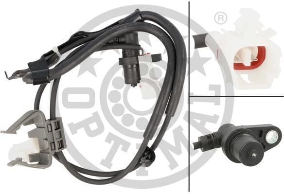 Sensor, wheel speed 06-S743