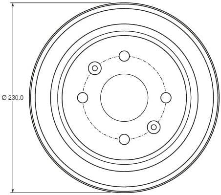 Brake Drum DB4442 - image 3