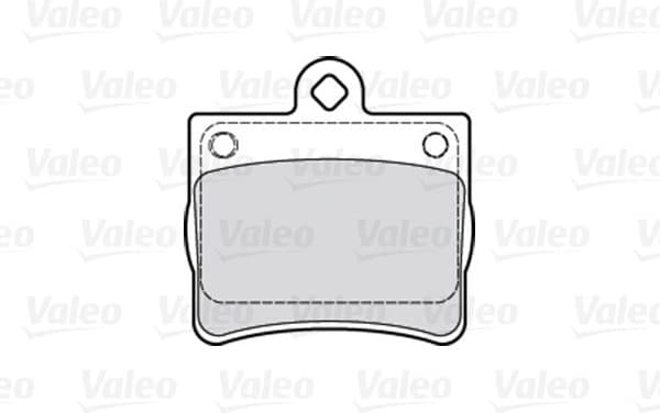 Brake Pad Set, disc brake ESSENTIAL 301763 - image 2