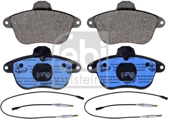 Brake Pad Set, disc brake 116038
