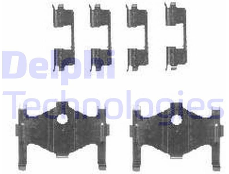 Accessory Kit, disc brake pad LX0471