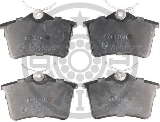 Brake Pad Set, disc brake BP-12465