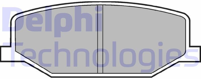 Brake Pad Set, disc brake LP527