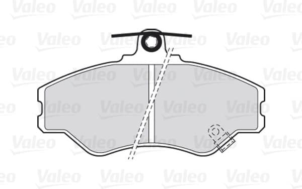 Brake Pad Set, disc brake ESSENTIAL 301634 - image 2