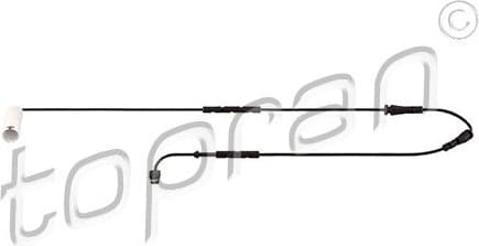 Warning Contact, brake pad wear 502 943