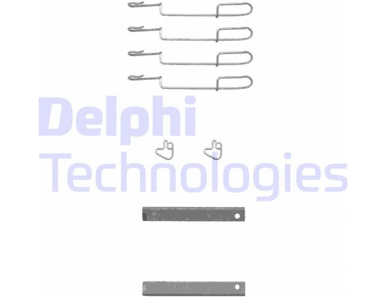 Accessory Kit, disc brake pad LX0347
