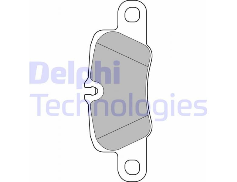 Brake Pad Set, disc brake LP2237
