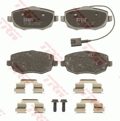 Brake Pad Set, disc brake COTEC GDB1706 - image 3