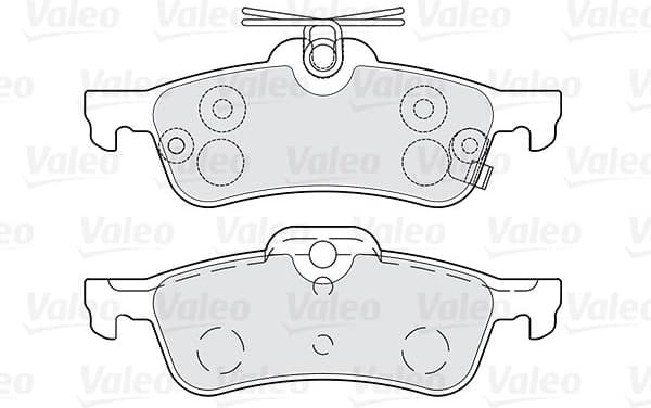 Brake Pad Set, disc brake ESSENTIAL 301028 - image 2