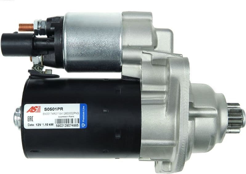 Starter Remanufactured AS S0501PR - image 2