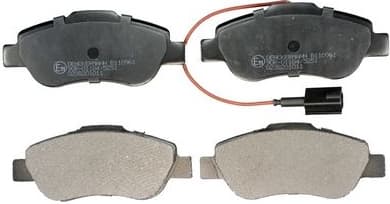 Brake Pad Set, disc brake B110961