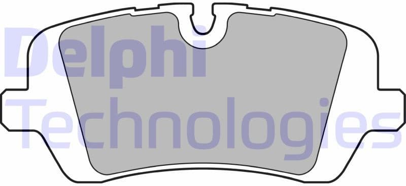 Brake Pad Set, disc brake LP2508